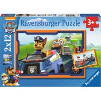 Ravensburger puzzle 075911 Tlapková Patrola v nasazení 2x12 dílků Ravensburger puzzle 075911 Tlapková Patrola v nasazení 2x12 dílků