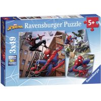 Ravensburger Puzzle Spiderman v akcii 3 x 49 dielikov 5