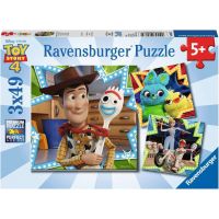 Ravensburger puzzle 080670 Disney Toy Story 4 3x49 dílků Ravensburger puzzle 080670 Disney Toy Story 4 3x49 dílků