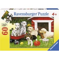 Ravensburger Puzzle Šťastné šteniatka 60 dielikov 2