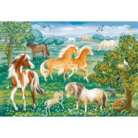 Ravensburger puzzle 096398 Lúka s Mustangom 60 dielikov 2