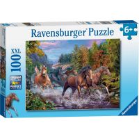 Ravensburger puzzle 104031 Běžící koně 100 XXL dílků Ravensburger puzzle 104031 Běžící koně 100 XXL dílků