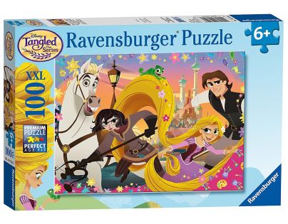 Ravensburger Puzzle 107506 Disney zamotaný 100 XXL dielikov