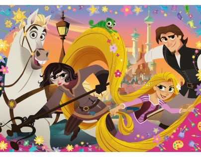 Ravensburger Puzzle 107506 Disney zamotaný 100 XXL dielikov