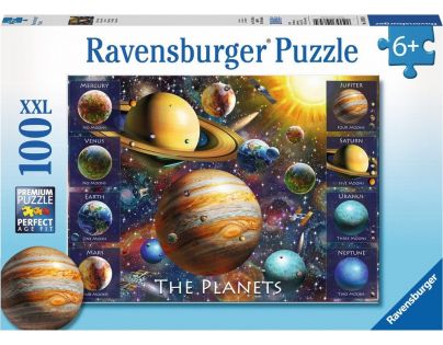 Ravensburger Puzzle Planéty 100 XXL dielikov