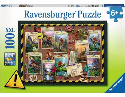 Ravensburger Puzzle Dinosauria kolekcia 100 XXL dielikov