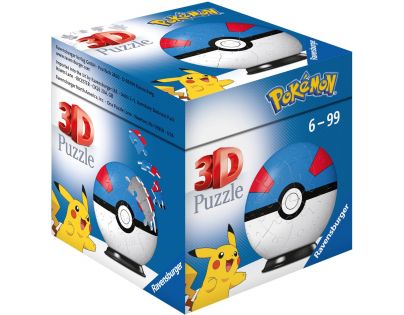 Ravensburger PuzzleBall Pokémon Motív 2 položka 54 dielikov