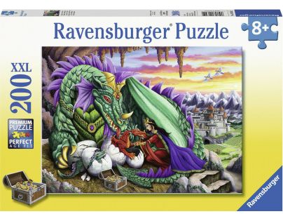 Ravensburger puzzle 126552 Kráľovná drakov 200 XXL dielikov