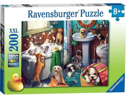 Ravensburger puzzle 126675 Psie kúpeľ 200 XXL dielikov