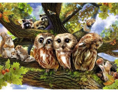 Ravensburger 127467 Lesní sousedé 200 XXL dílků