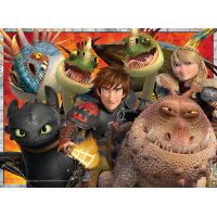 Ravensburger puzzle 128129 Ako vycvičiť draka Štikút, Astrid a draci 200 dielikov 2