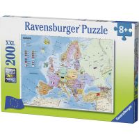 Ravensburger Puzzle Mapa Európy 200 XXL dielikov 2