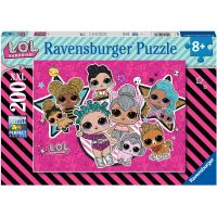 Ravensburger Puzzle L.O.L. Dievčenská sila 200 XXL dielikov 2