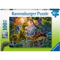 Ravensburger Puzzle V ríši dinosaurov 100 XXL dielikov 2
