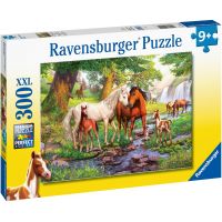 Ravensburger Puzzle Kone pri rieke 300 XXL dielikov 3