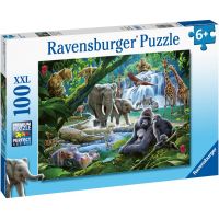 Ravensburger Puzzle Rodina z džungle 100 dielikov 2