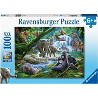 Ravensburger Puzzle Rodina z džungle 100 dielikov 3