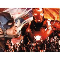 Ravensburger puzzle 132164 Kapitán Amerika vs. Iron Man 300 XXL dílků 2