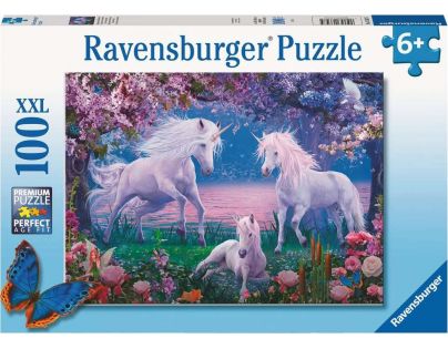 Ravensburger Puzzle Prekrásni jednorožci 100 dielikov