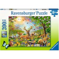 Ravensburger Puzzle Lesné zvieratá 200 dielikov 2
