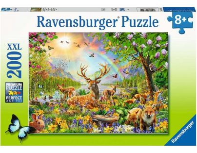 Ravensburger Puzzle Lesné zvieratá 200 dielikov