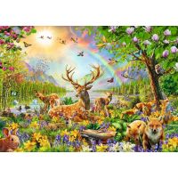 Ravensburger Puzzle Lesné zvieratá 200 dielikov