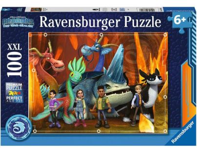 Ravensburger Puzzle Ako vycvičiť šarkana The nine realms 100 dielikov