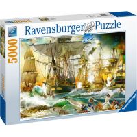 Ravensburger puzzle 139699 Veľká lodná bitka 5000 dielikov 3