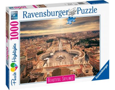 Ravensburger puzzle 140824 Rím 1000 dielikov