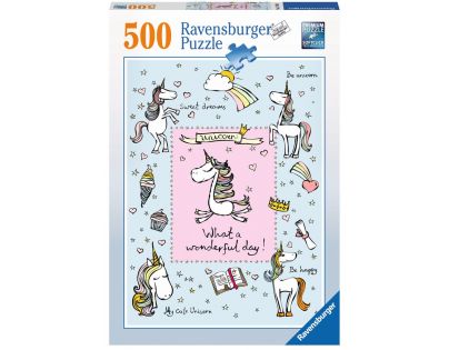 Ravensburger 147489 Láska jednorožců 500 dílků