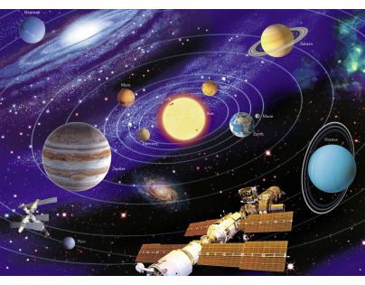 Ravensburger Planetárna sústava 500 dielov