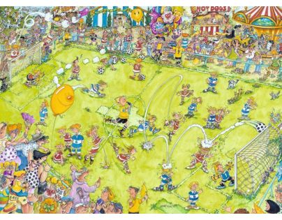 Ravensburger 147861 Na fotbalovém zápase 500 dílků