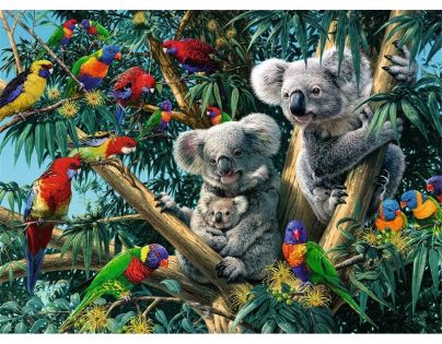 Ravensburger Puzzle Koaly na strome 500 dielikov