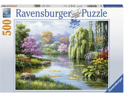 Ravensburger puzzle 148271 Pohľad na jazero 500 dielikov
