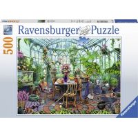 Ravensburger puzzle 148325 Ráno v skleníku 500 dielikov 2