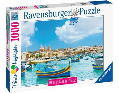 Ravensburger puzzle 149780 Malta 1000 dielikov
