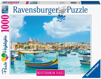 Ravensburger puzzle 149780 Malta 1000 dielikov