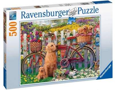 Ravensburger Puzzle Roztomilí psy 500 dielikov