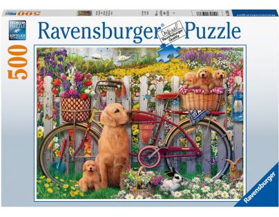 Ravensburger Puzzle Roztomilí psy 500 dielikov