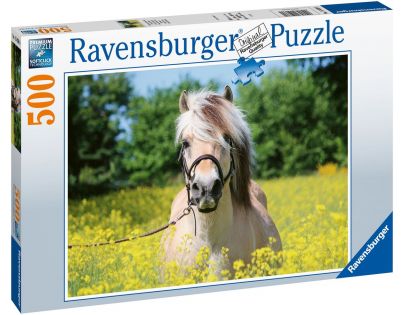 Ravensburger Puzzle Biely kôň 500 dielikov