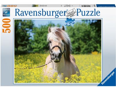Ravensburger Puzzle Biely kôň 500 dielikov
