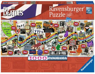 Ravensburger The Beatles Počas rokov 1000 dielikov