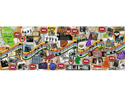 Ravensburger The Beatles Počas rokov 1000 dielikov