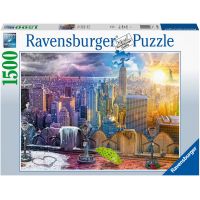 Ravensburger puzzle 160082 Mrakodrapy New Yorku 1500 dielikov 2