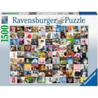 Ravensburger Puzzle 99 mačiek 1500 dielikov 2