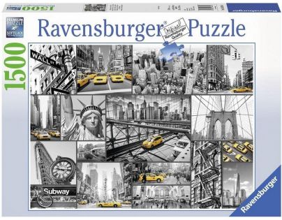 Ravensburger Puzzle 163540 New York taxi 1500 dielikov