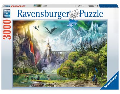 Ravensburger Puzzle Vláda šarkanov 3000 dielikov