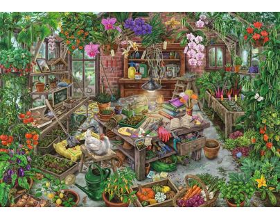 Ravensburger Puzzle Exit Skleník 368 dielikov