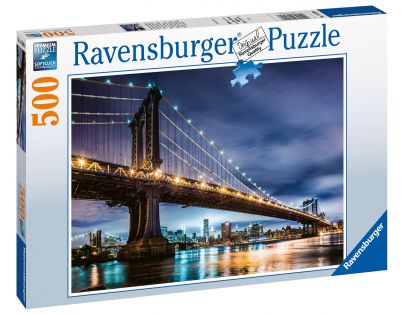 Ravensburger Puzzle Most nad riekou 500 dielikov