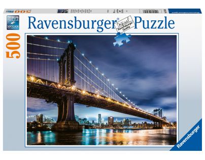 Ravensburger Puzzle Most nad riekou 500 dielikov
